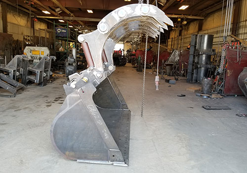 Quick Detach Grapple Bucket